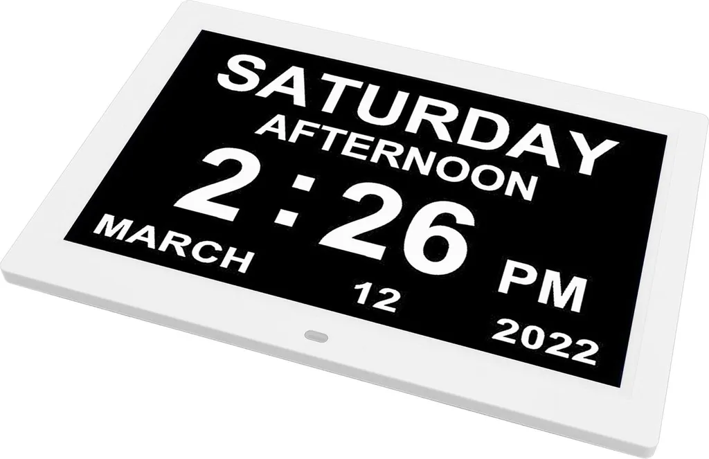 Horloge Digitale Senior Gradation Automatique et Télécommande Inclus