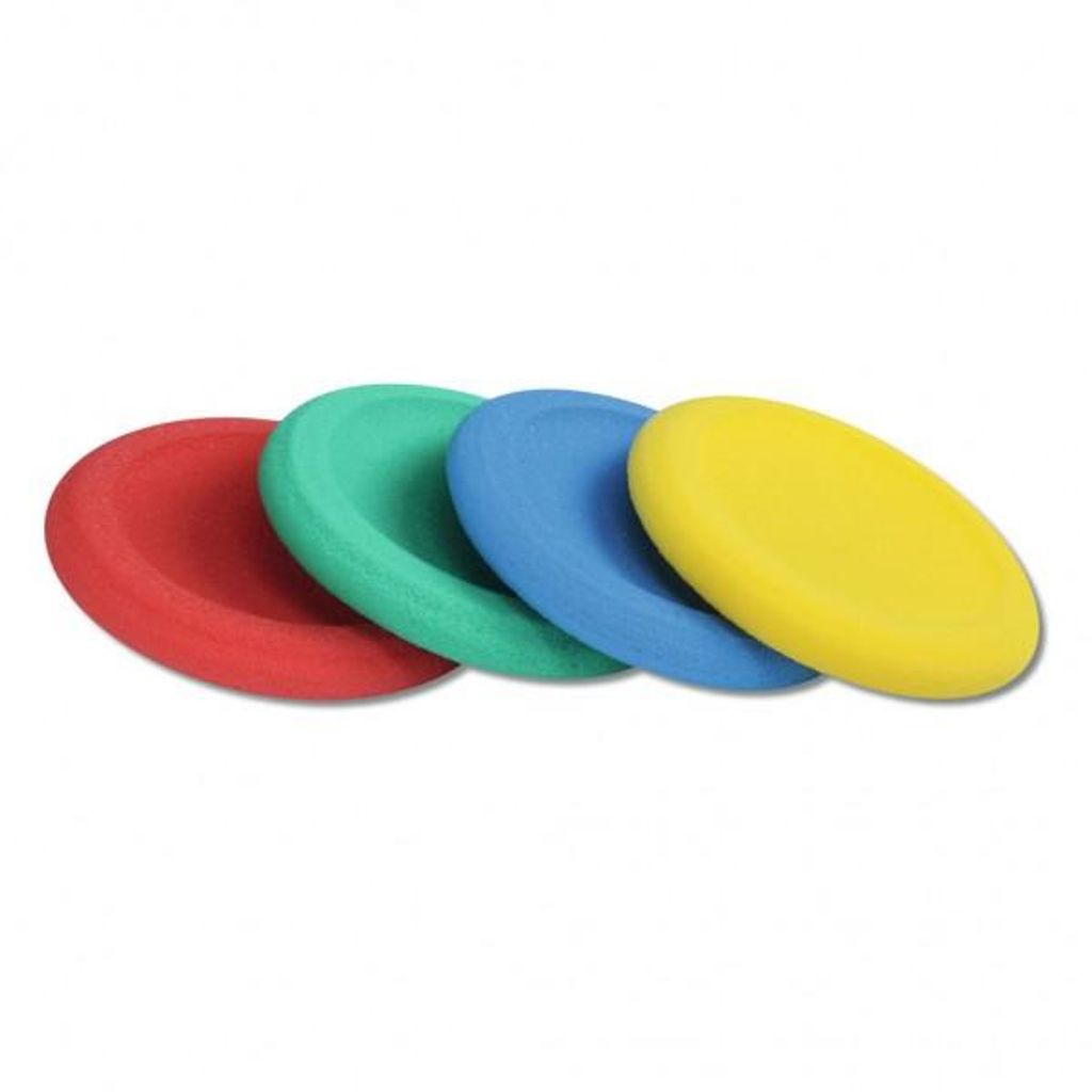 Soft-Frisbee, unbeschichtet, farblich sortiert, Satz mit 4 Produktbild 
