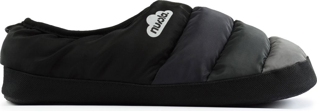 NUVOLA. Hausschuhe Herren Damen rutschfester Sohle warm gepolstert bequem schwarz 40/41 EU - UNCLACLRS