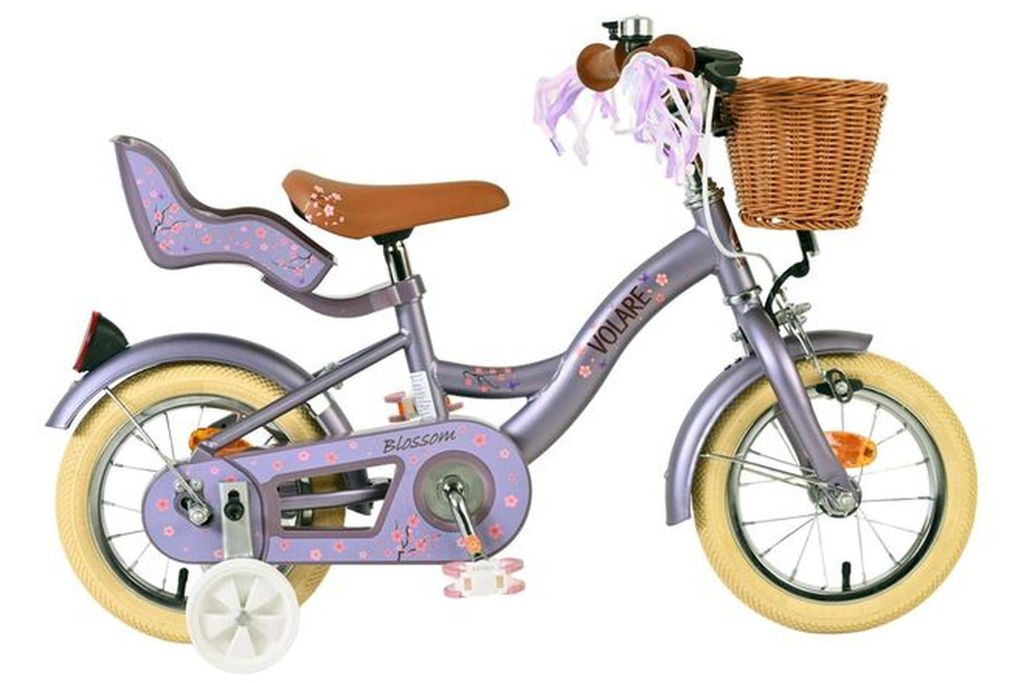 Rower dziecięcy Volare Blossom - dziewczynki - 12 cali - Zdjęcie produktu 