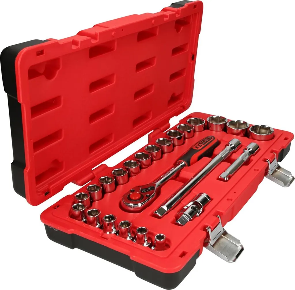 KS TOOLS 958.0624 Coffret de Douilles 1/2 CHROMEplus 24 Pièces Qualité - 7