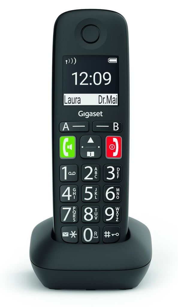 Telefon dla seniorów Gigaset E290HX z dużym wyświetlaczem, Zdjęcie produktu 