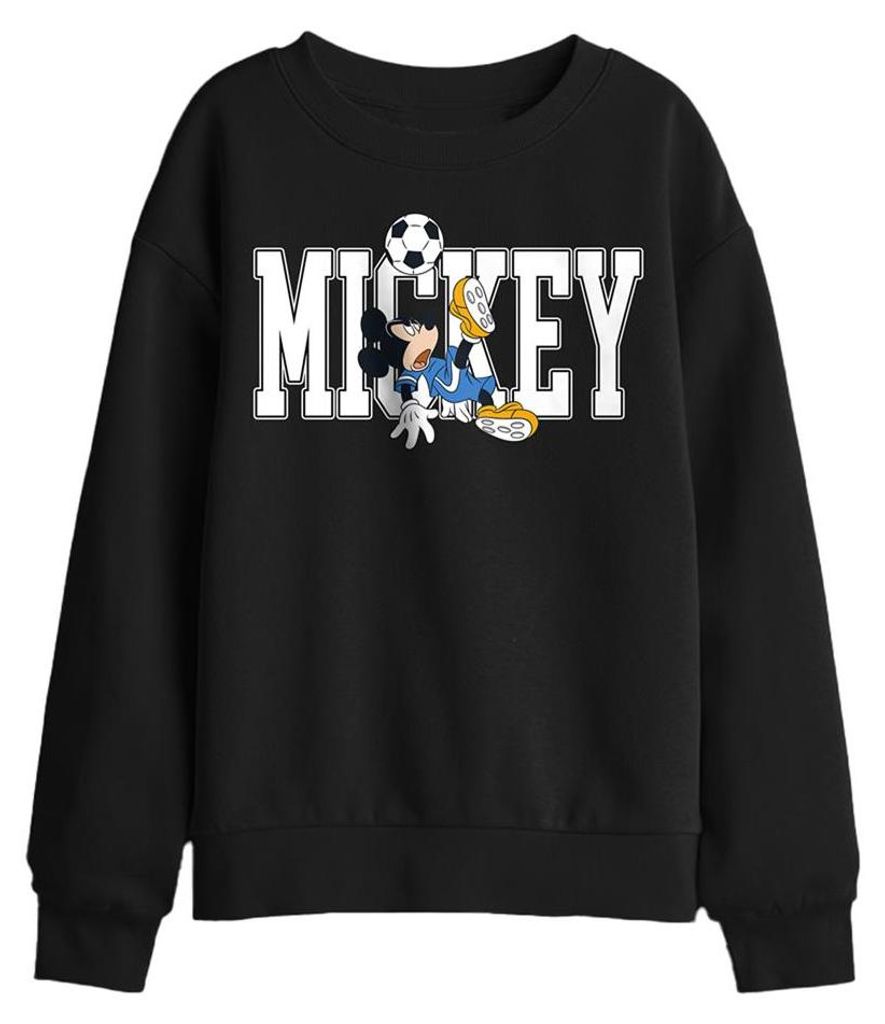 Disney - "Football Kick" Sweatshirt für Kinder TV34771 (116) (Schwarz)