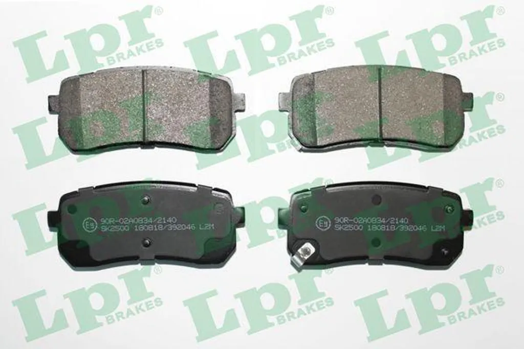 Plaquettes de Frein LPR 05P2046 pour Sorento et iX55 - Réf OE 583023JA50
