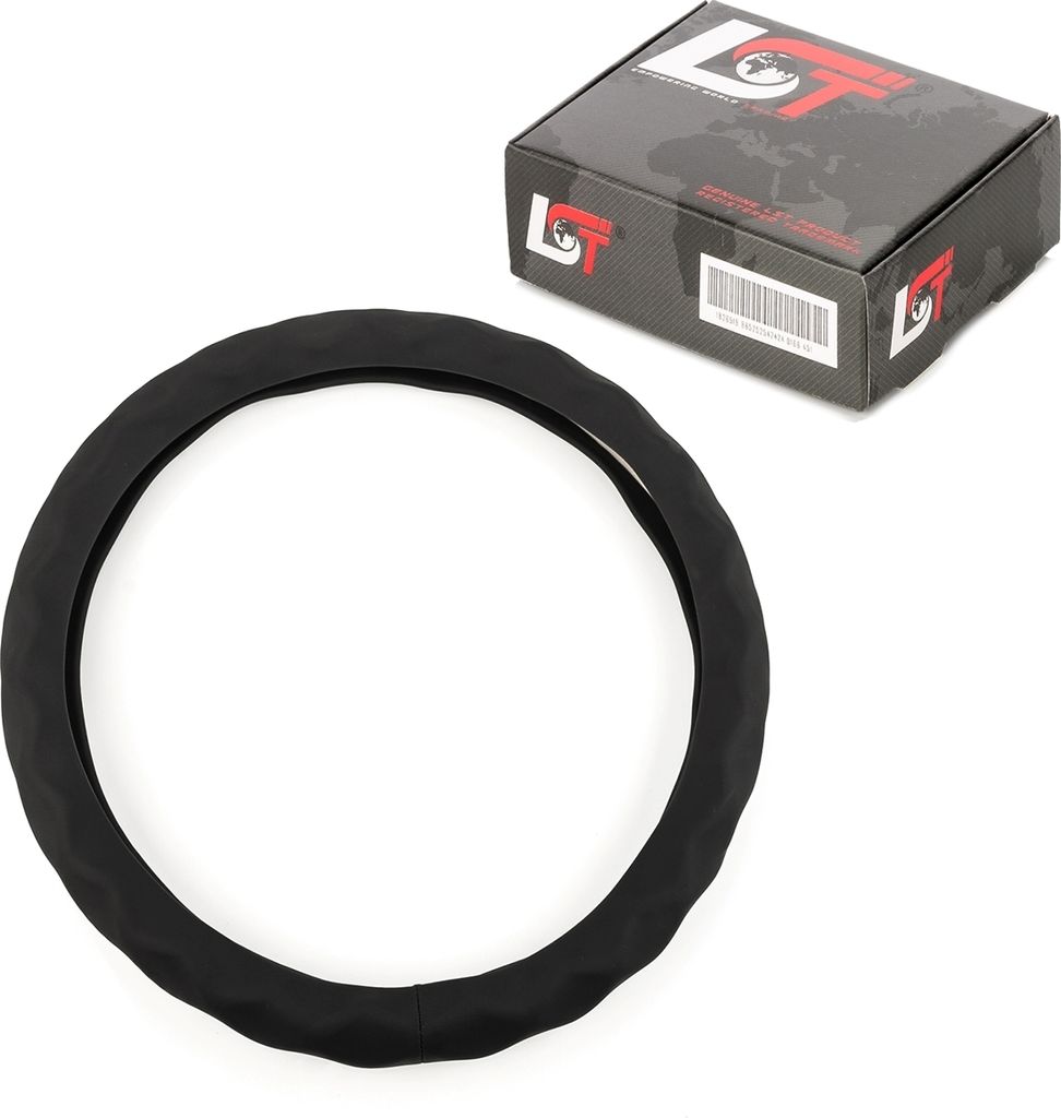 Lenkradbezug Hülle Ø 38x9 cm Schwarz für CITROEN für PEUGEOT für RENAULT