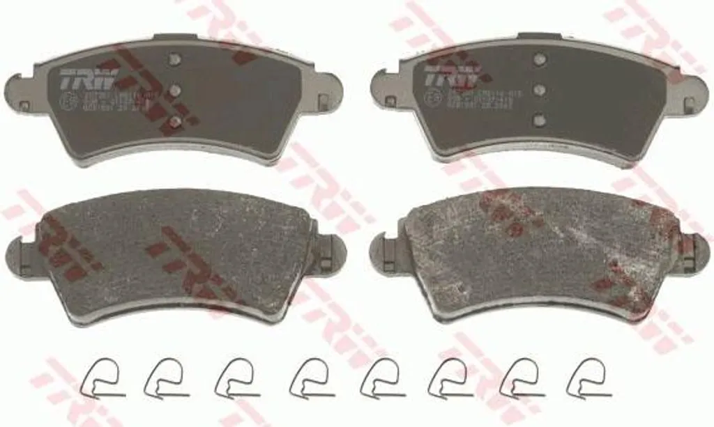 Plaquettes de frein pour entretien Peugeot 206 référence TRW GDB1501