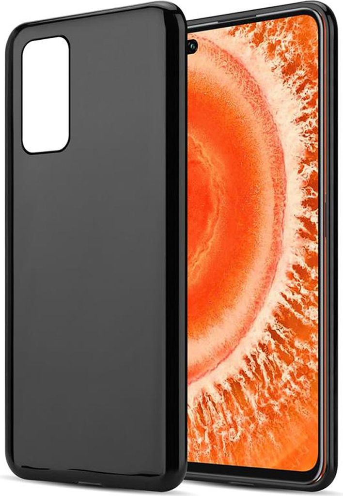 Cadorabo Hülle für Honor View 30 Schutz Hülle in Schwarz Schutzhülle TPU Silikon Cover Etui Case
