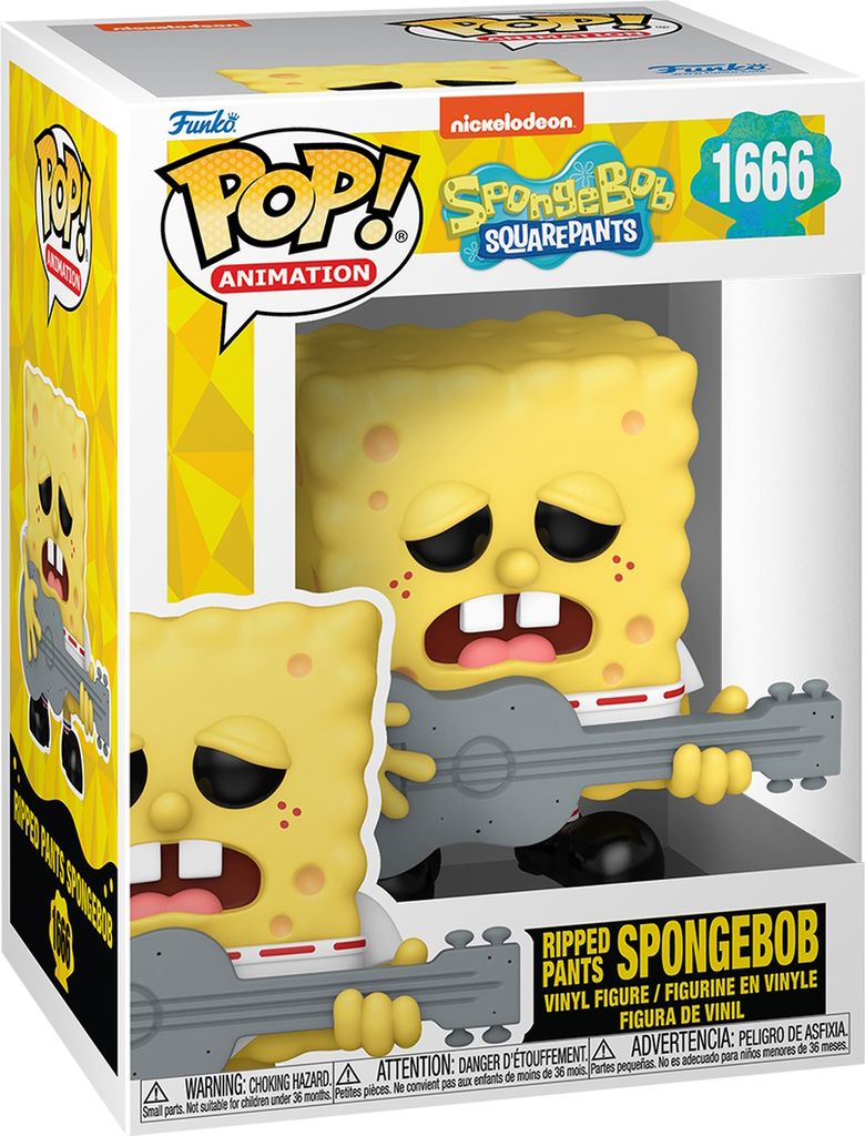 Spongebob Squarepants - Ripped Pants Spongebob 1666 - Funko Pop! Vinyl Figur