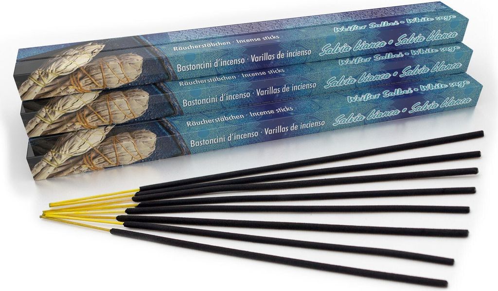 Räucherstäbchen Weißer Salbei 10er Set Produktbild 