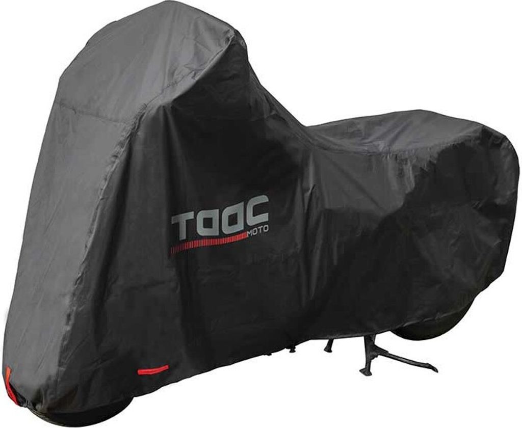 TAAC PLUS HYDROSCUD Schwarze wasserdichte Motorradhülle 2k größe S