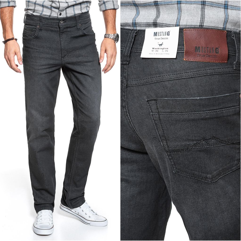 Mustang Mustang Washington Denim Black 1009084 4000 88 Hosen