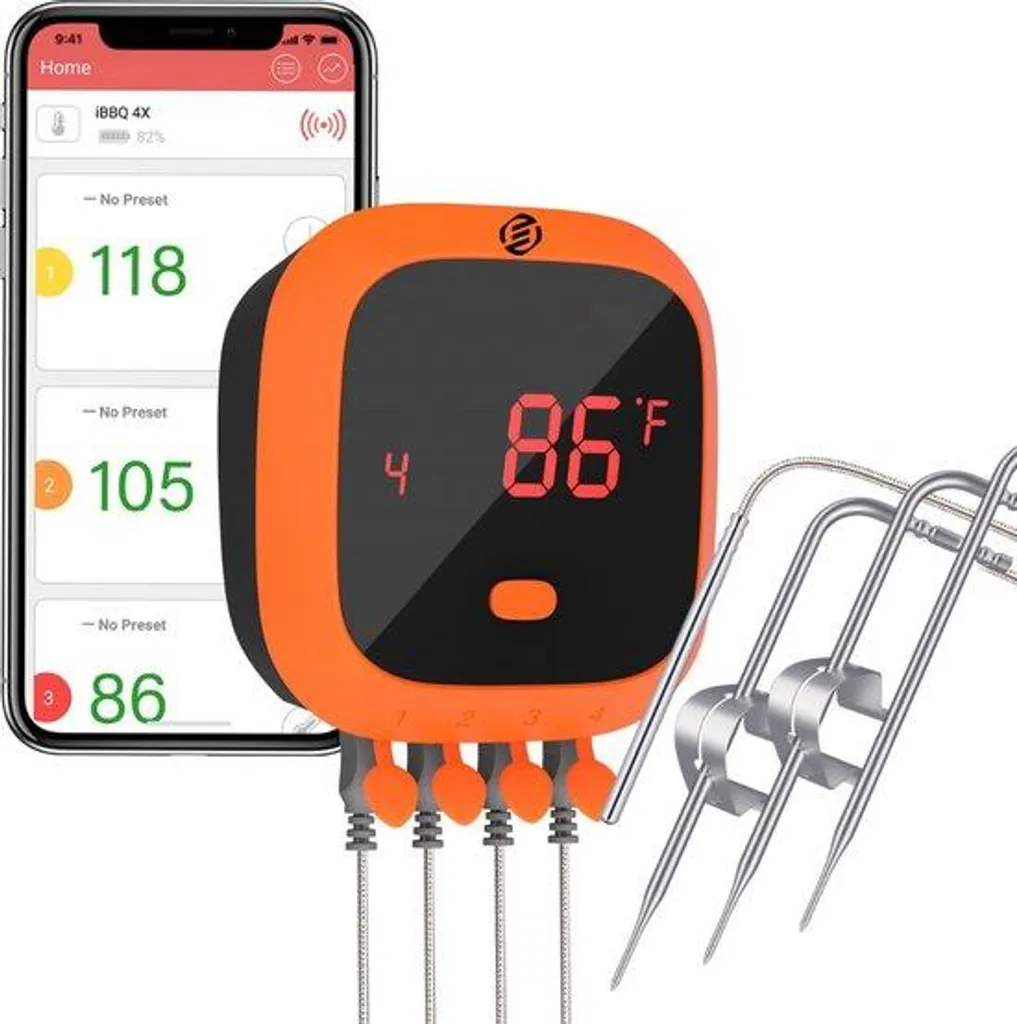 Thermomètre numérique barbecue : fini la viande trop cuite ou pas assez
