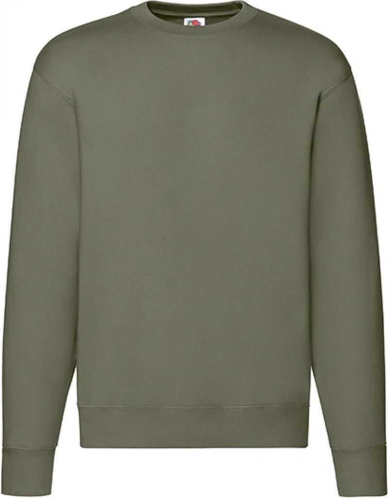 Fruit of the Loom 62-154-0 | Herren Premium Set-In-Sweat - Farbe: Classic Olive - Größe: M
