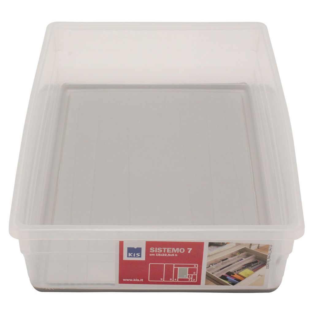KIS Système de rangement Sistemo 7 Transparent / Gris Image du produit 