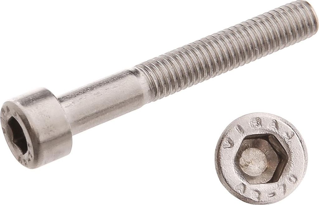 Zylinderschraube Innensechskant, in Edelstahl M5x35 - Produktbild 