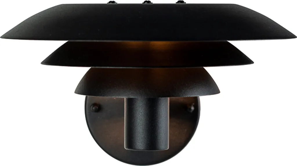 Lampada Esterno DL25 Nero: Applique LED Metallo Professionale - 3