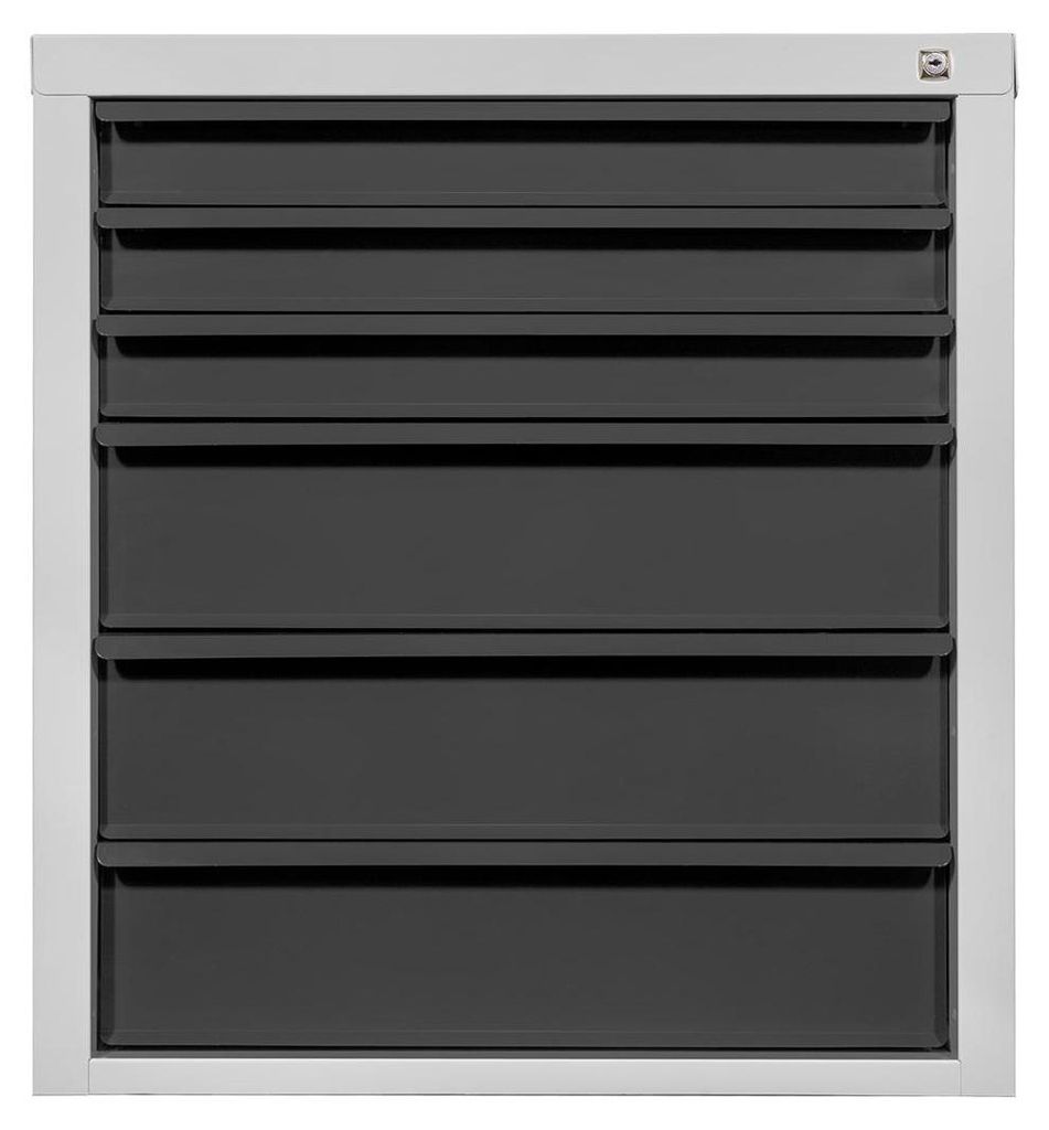 "TAUROX" Schubladenschrank Classic 6 SL RAL7035/7016
