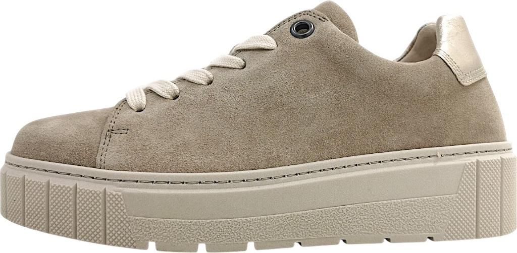 Gabor sportlicher Schnürer Beige in Gr. 39