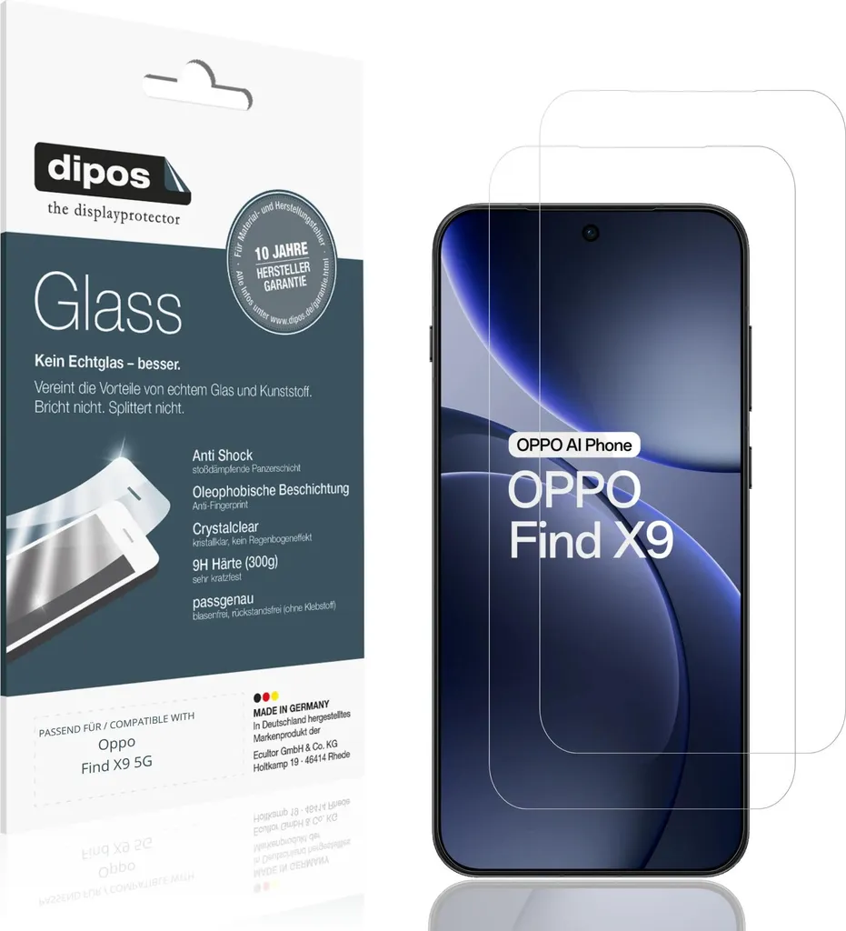 Dipos 2x Pellicola Protettiva Flessibile In Vetro Rinforzato 9H Per Xiaomi Redmi S2 – Anti-urto E Anti-impronta