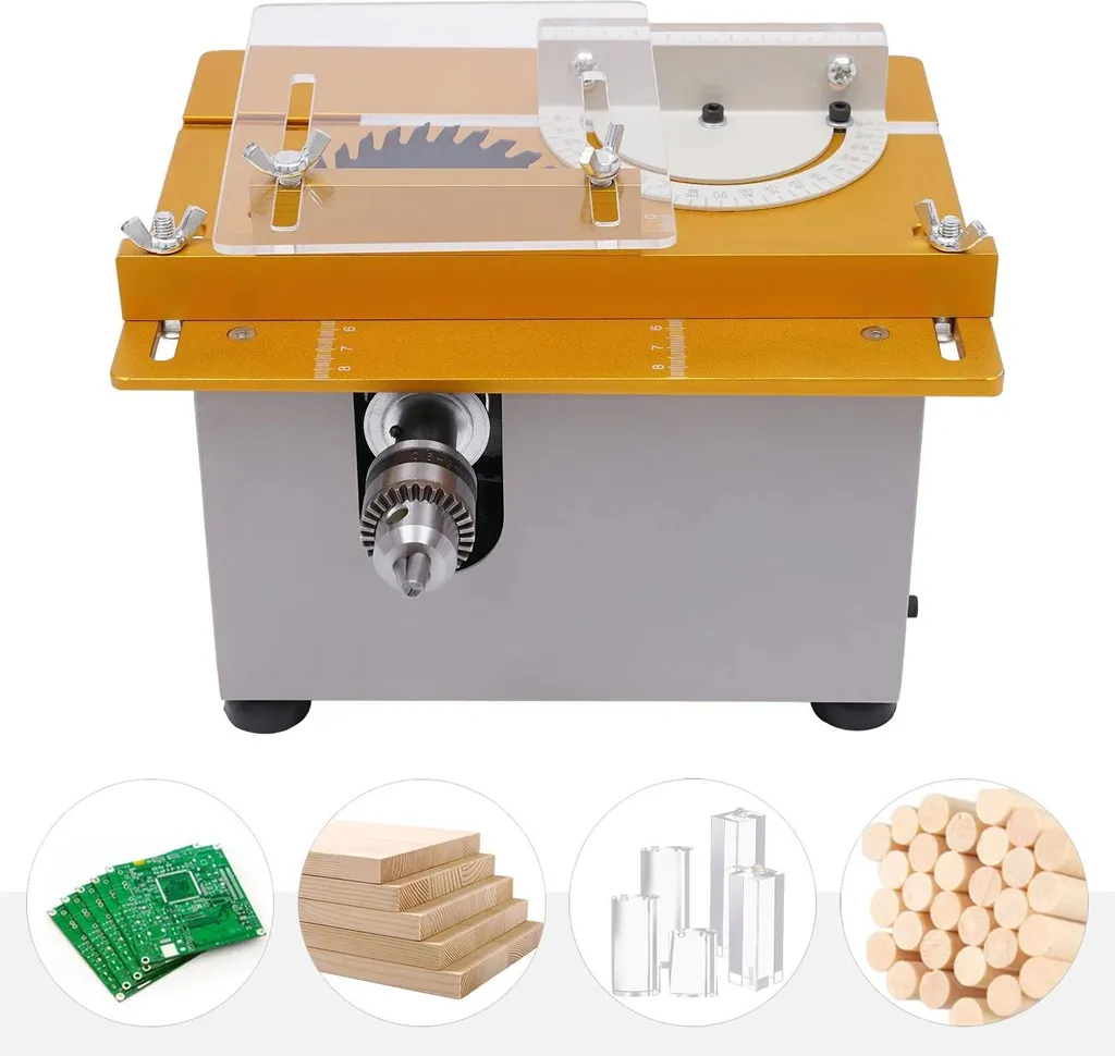 Mini-scie circulaire multifonctionnelle 300W 9000 tr/min modèle horizontal