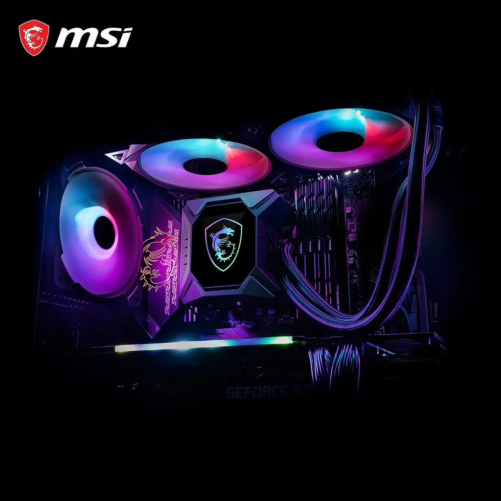 Refroidisseur CPU MSI MPG CORELIQUID K240 Idéal pour Gaming et Streaming - 9