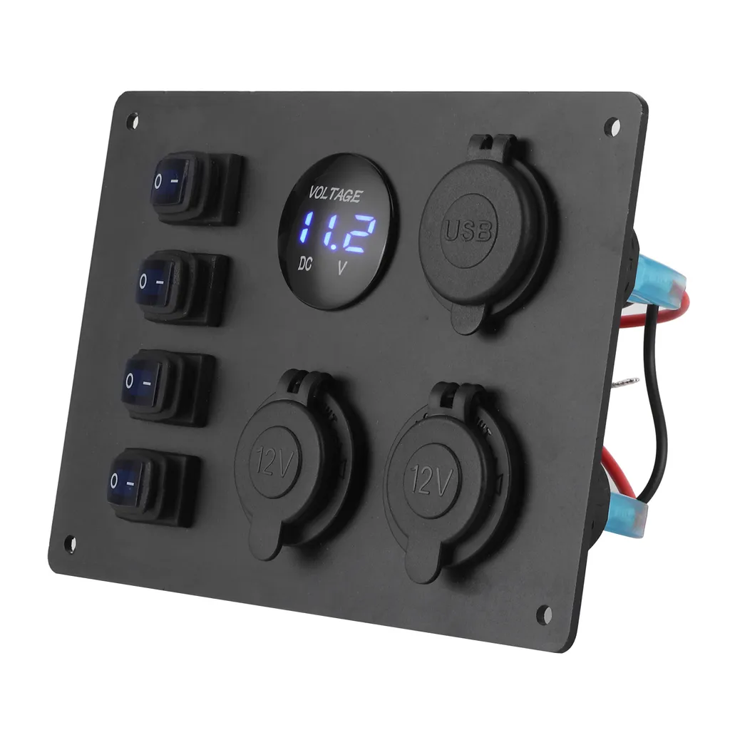 Panneau interrupteur bateau : solution étanche pour tableau de bord