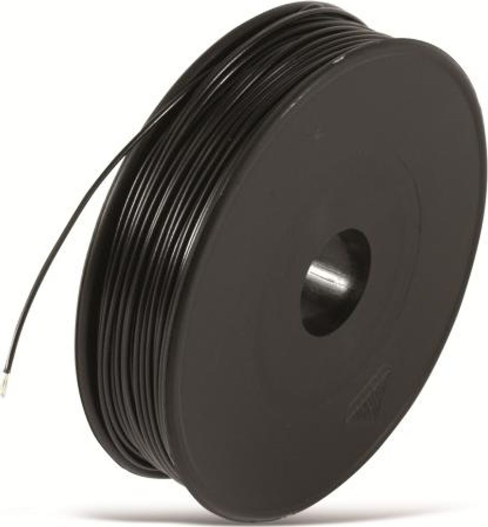 Schaltlitze LiYv, 0,25 mm², 25m Spule, schwarz