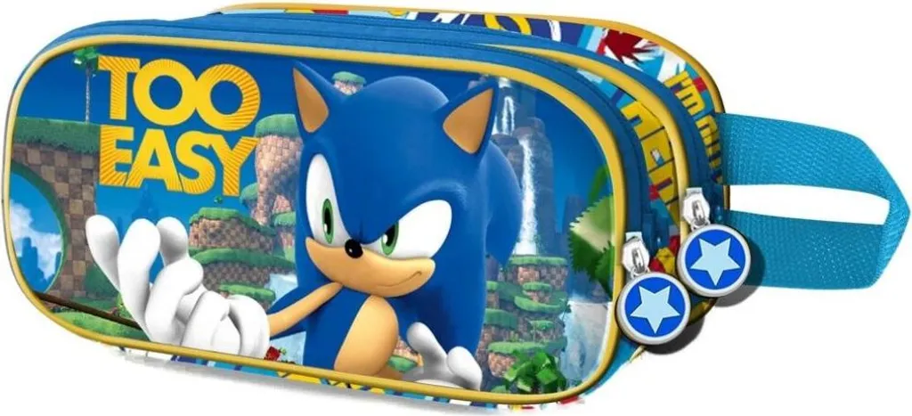 Tappeto Sonic 3D per Cameretta | Arredo Gioco 2 Persone - 1