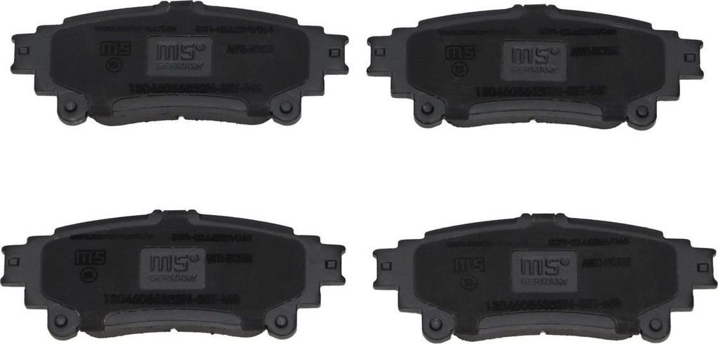 MASTER-SPORT Bremsbeläge Satz Hinten für TOYOTA PRIUS PLUS (ZVW4) 13046056352N-SET-MS