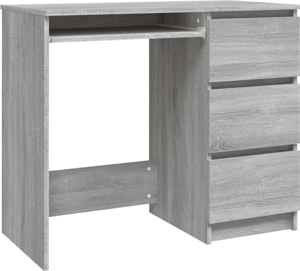 Scrivania Salvaspazio SYFAX™ 90x45 Grigio Sonoma - Smart Working PRO
