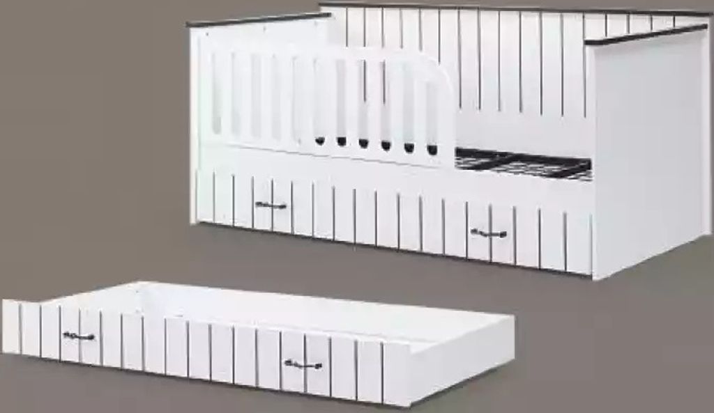 Modernes Möbel Design Kinderbetten Betten Bett weiß Kinderzimmer neu