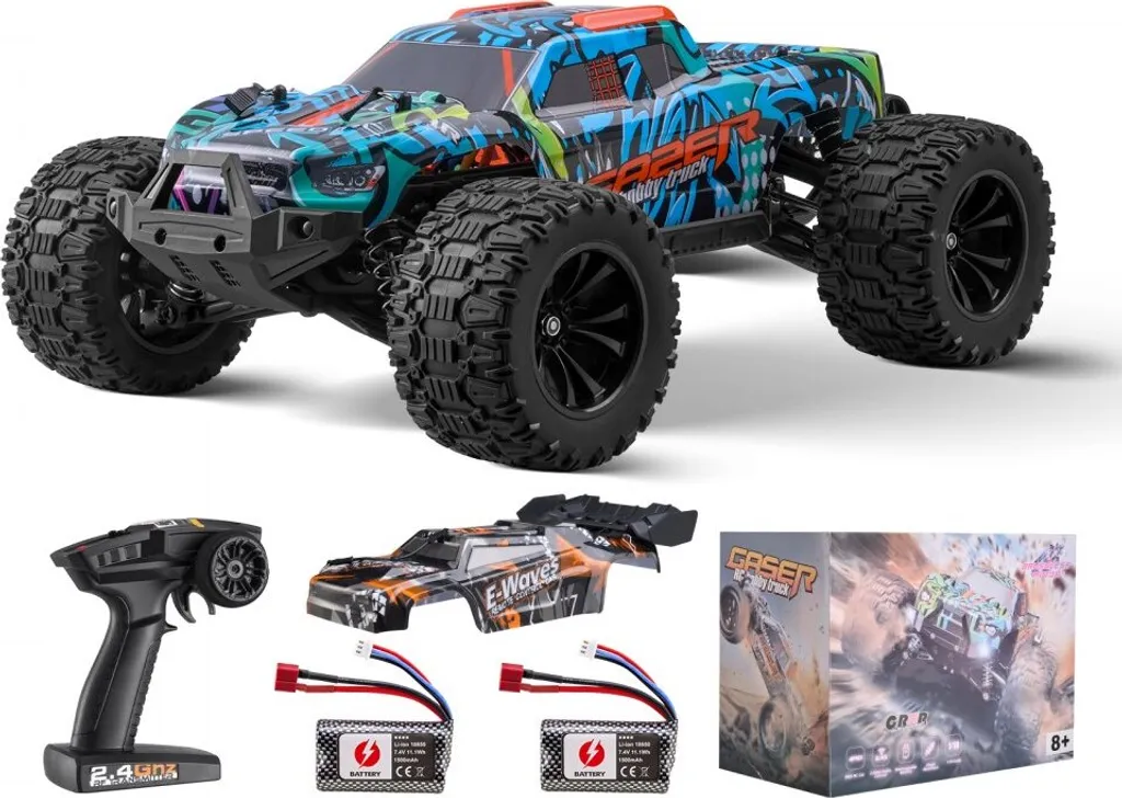 Voiture Télécommandée pour Jardin et Parc - RC Offroad 4WD Loisir Enfant