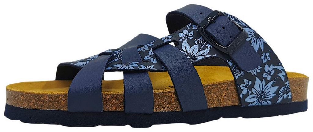 Dr. Brinkmann Oliva Damenschuhe  Hausschuh Blau Freizeit Produktbild 