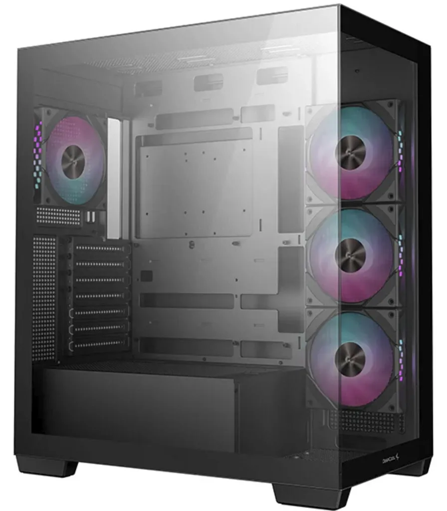 Boîtier PC Gaming DeepCool CG580 4F Idéal pour Setup Streaming et RGB - 2