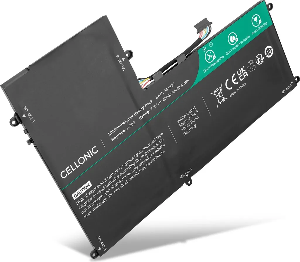 Batteria Laptop HP ElitePad 1000 G2 | 4000mAh CELLONIC Alta Qualità