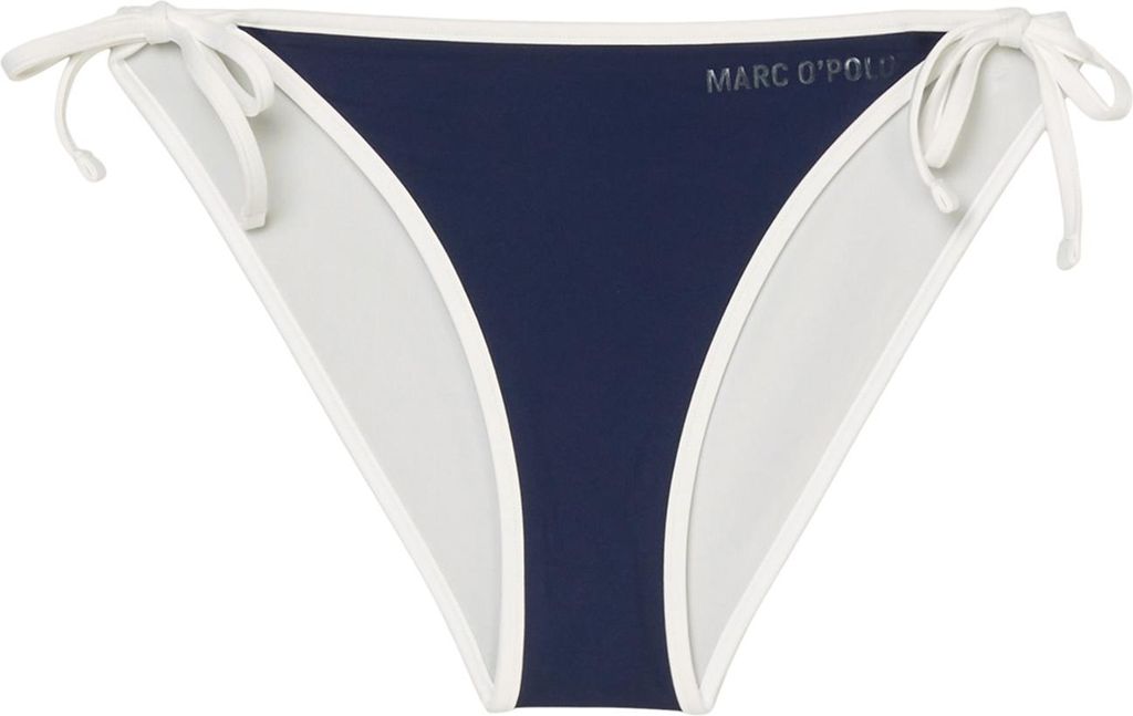 Marc O ́Polo Damen Bikini-Hose High Shine - dunkelblau - Größe XL