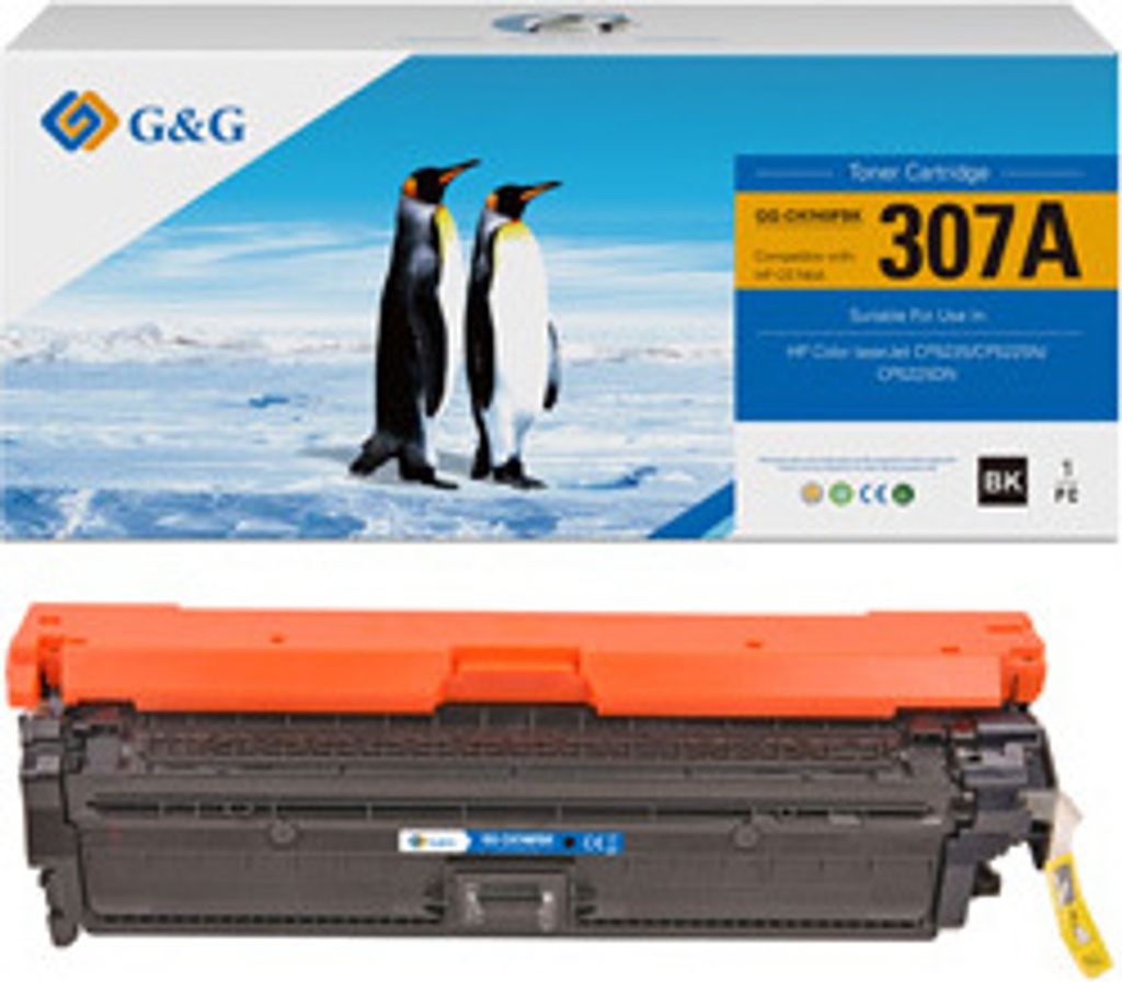 G&G kompatybilny toner z HP CE740A, NT-CH740FBK, HP 307A, black, 7000s