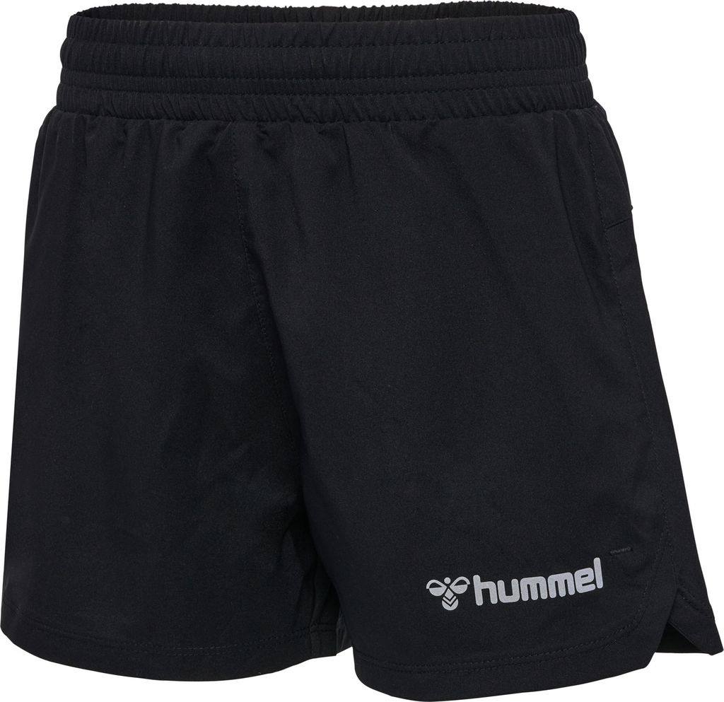 Hummel Hmlrun Shorts Kids - black, Größe:128