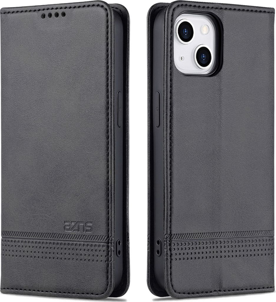 Pouzdro pro iPhone 14, Peněženka s Magnetickým Uzávěrem a Obrázek produktu 