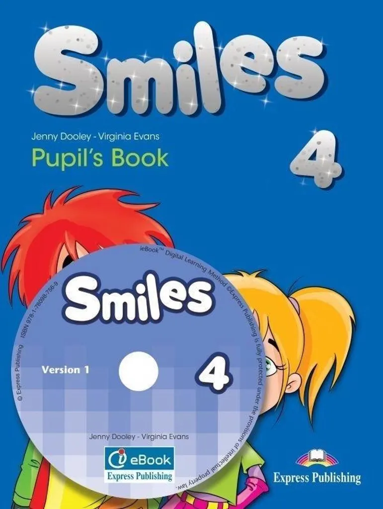Livre Anglais Smiles 4 avec ieBook pour Progresser Rapidement à l'Oral