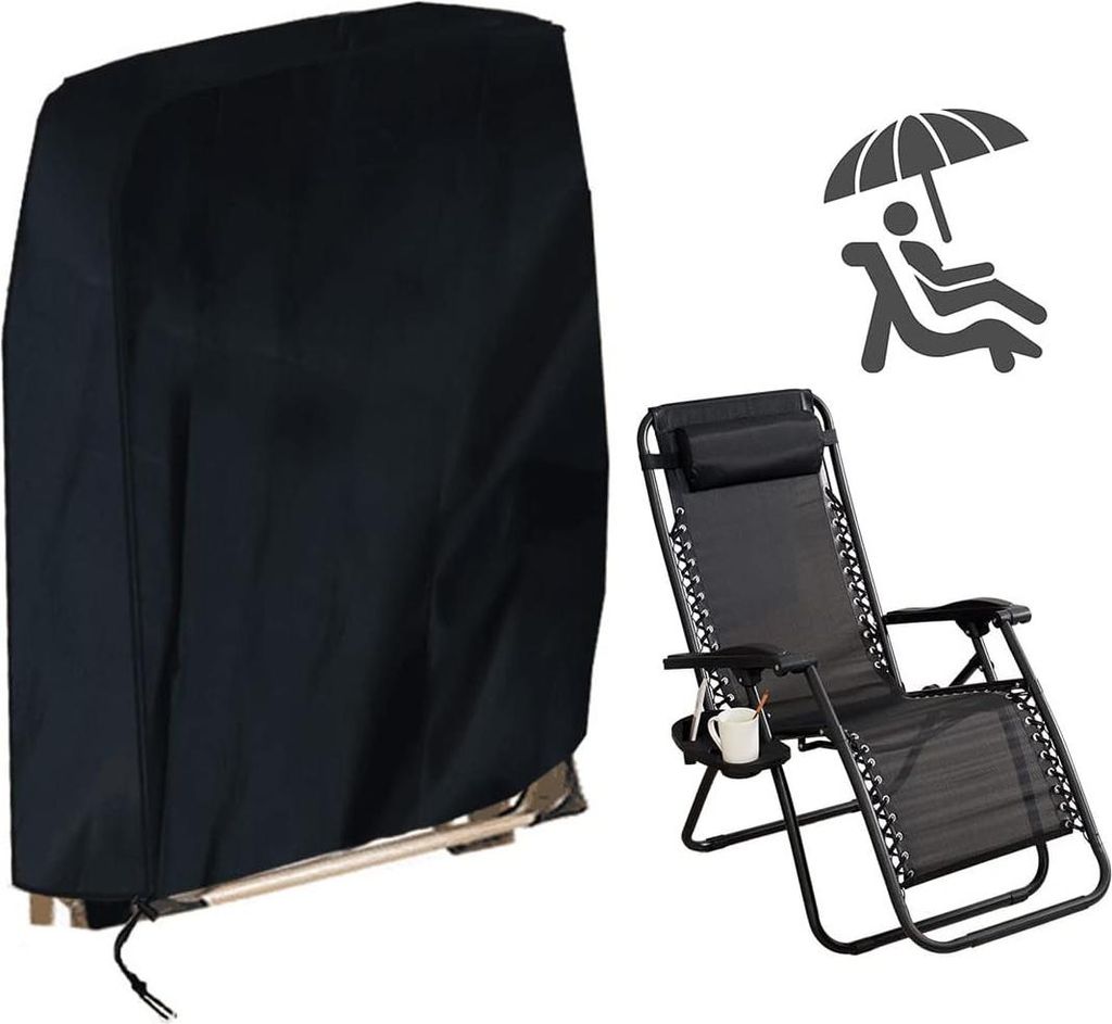 Klappstühle Abdeckung, 210D Klappbar Relax Liegestuhl Produktbild 