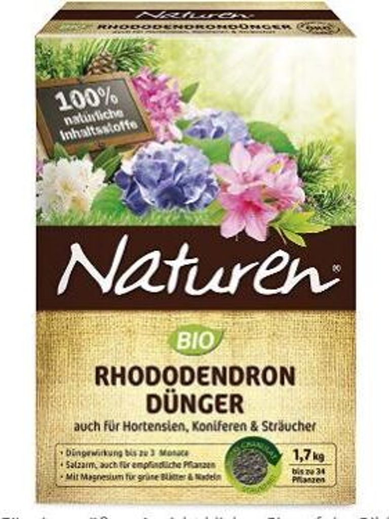Naturen Rhododendrondünger, 1,7 kg
