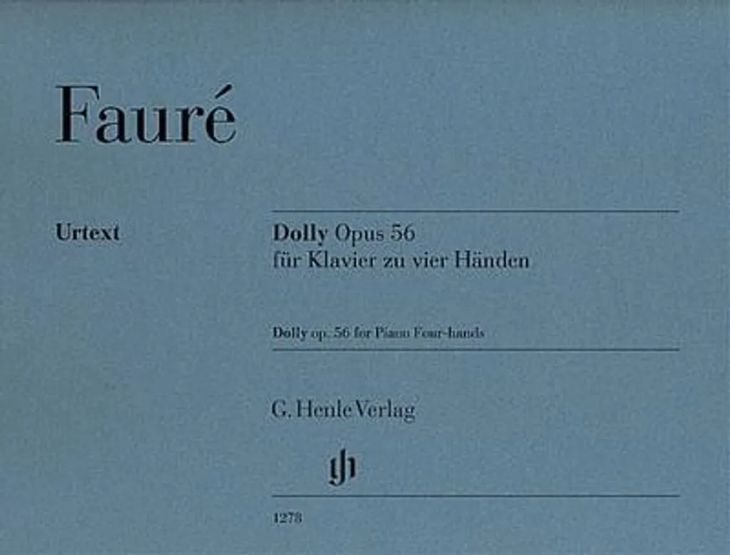 Gabriel Fauré Dolly op. 56 Partition Piano Quatre Mains en Édition Urtext