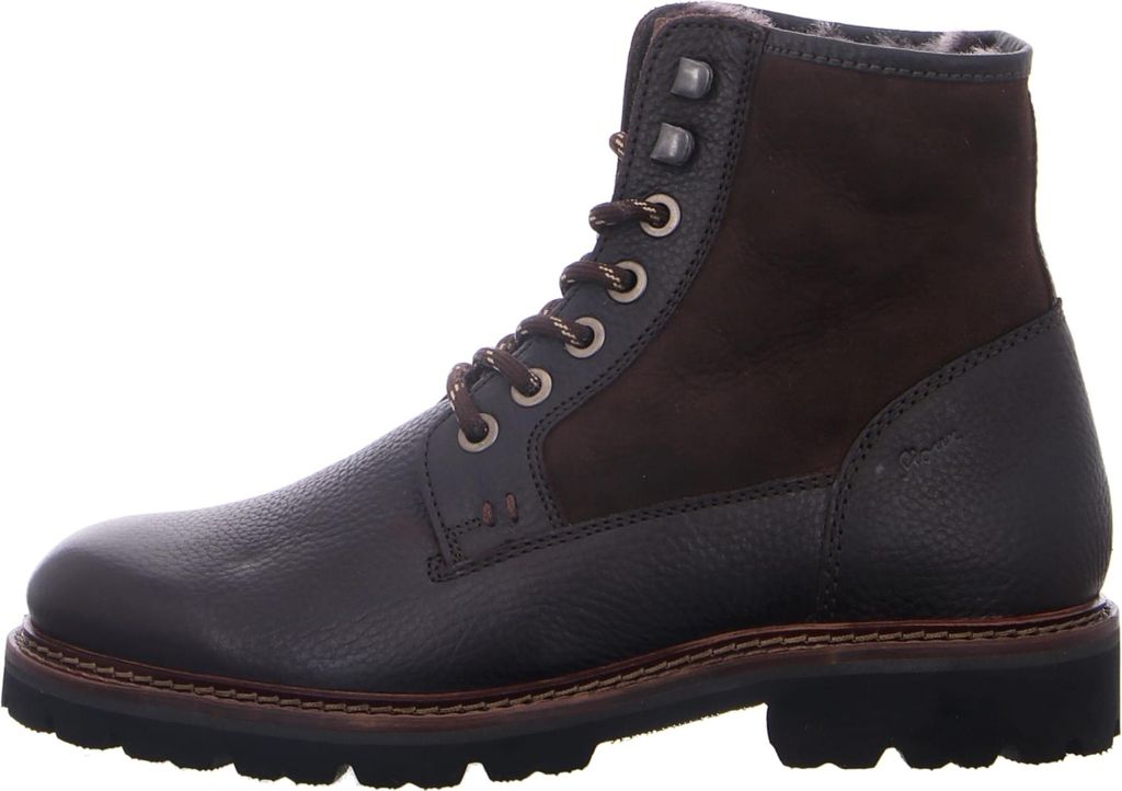 Sioux Schnürstiefeletten Herren 31393339343131 Braun 44 EU