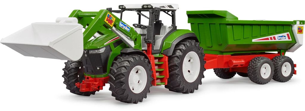 bruder 03452 - Roadmax Traktor s čelním nakladačem a Obrázek produktu 