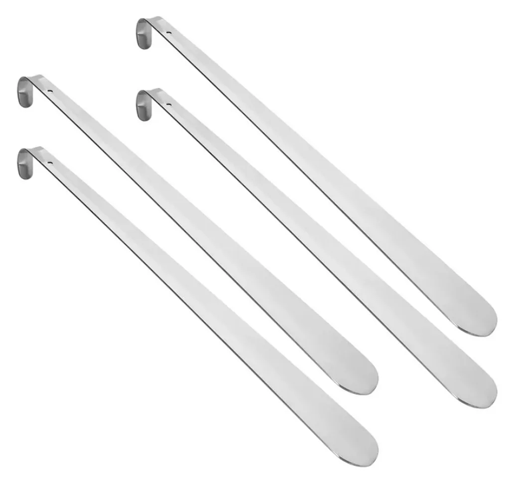 Chausse-pied 52cm pour seniors et adultes - Aide à chausser métal en lot