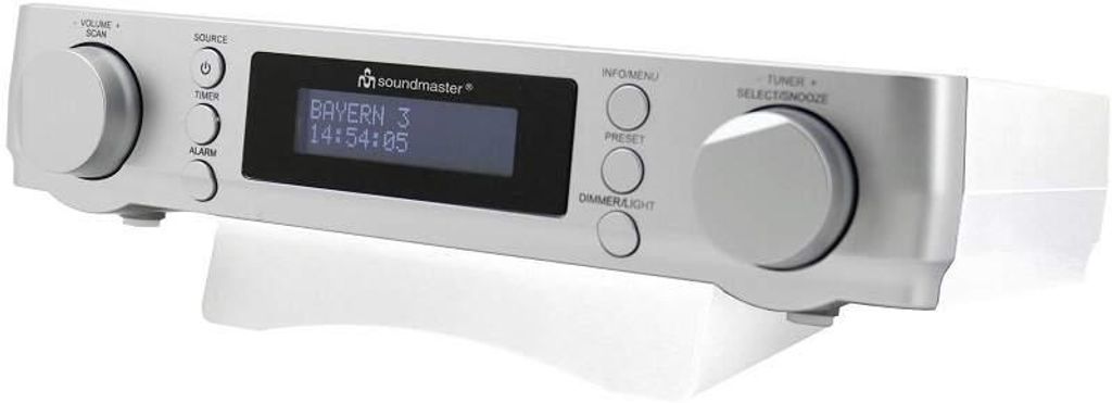 SOUNDMASTER DAB+/UKW Küchenunterbauradio UR2022SI Produktbild 