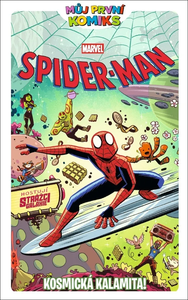 Livre Enfant Spider-Man Kosmická kalamita BD Lecture Loisirs Marvel