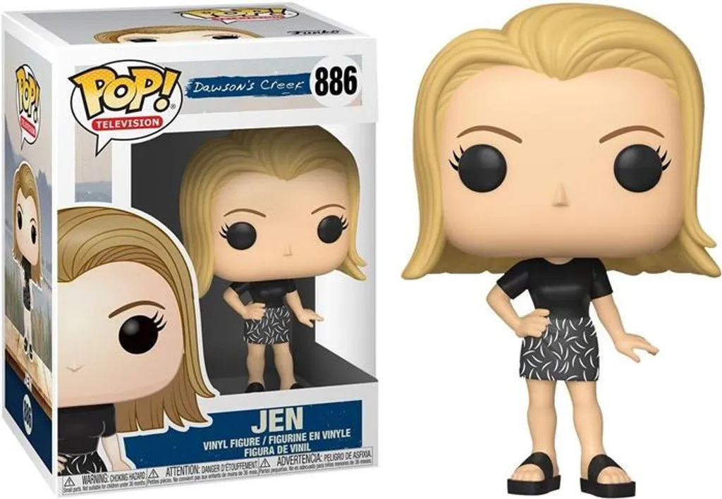 Funko POP Dawson's Creek Jen 886 - Figurine Vinyle Détails Authentiques