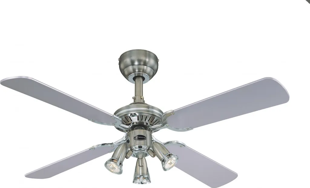Ventilateur de plafond silencieux Westinghouse Princess Euro à tirettes